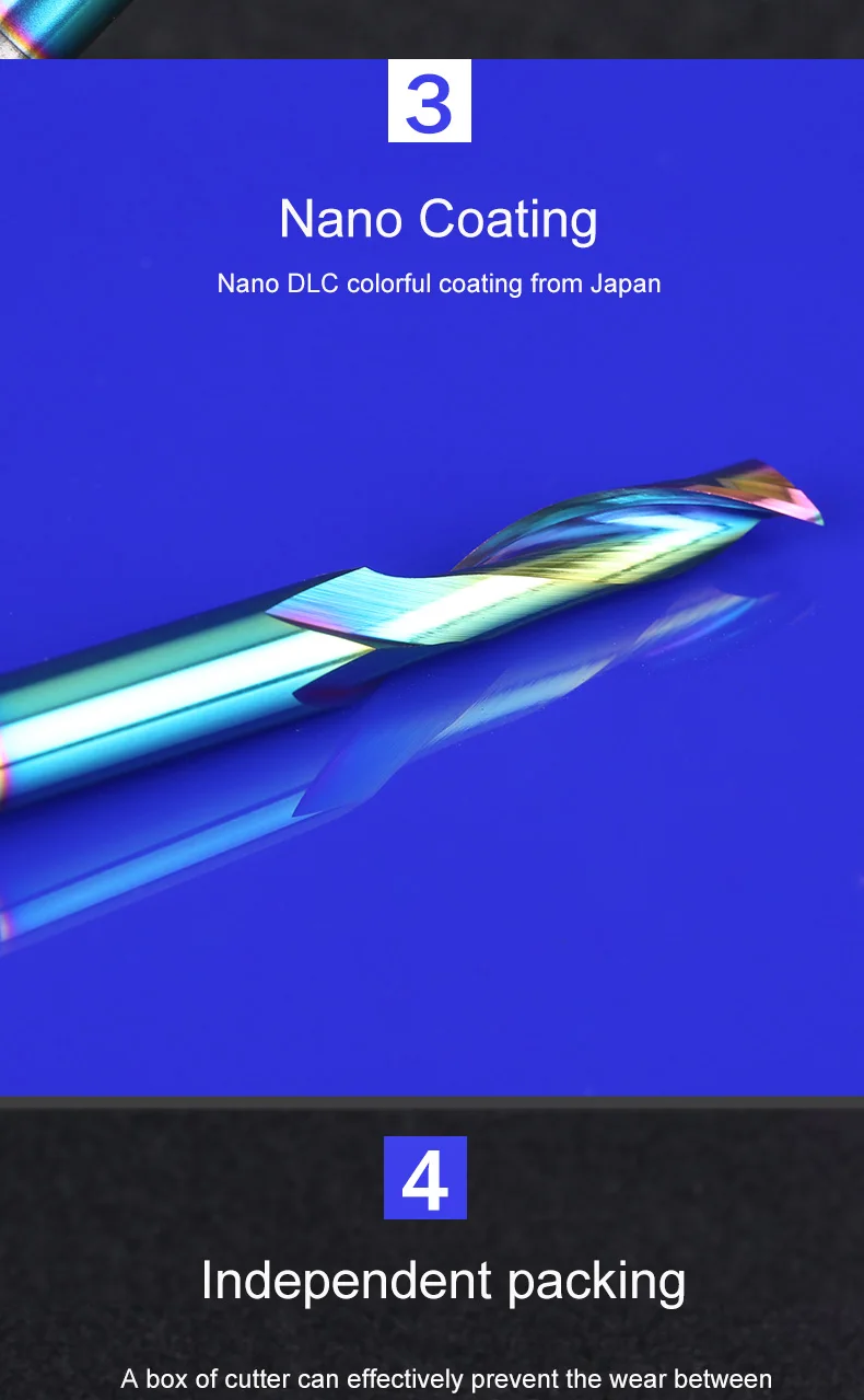 8Mm Một Sáo HSS Cobalt End Mill Cho Hợp Kim Nhôm Cửa Sổ Phay Cắt CNC Bit Công Cụ Cắt Phay