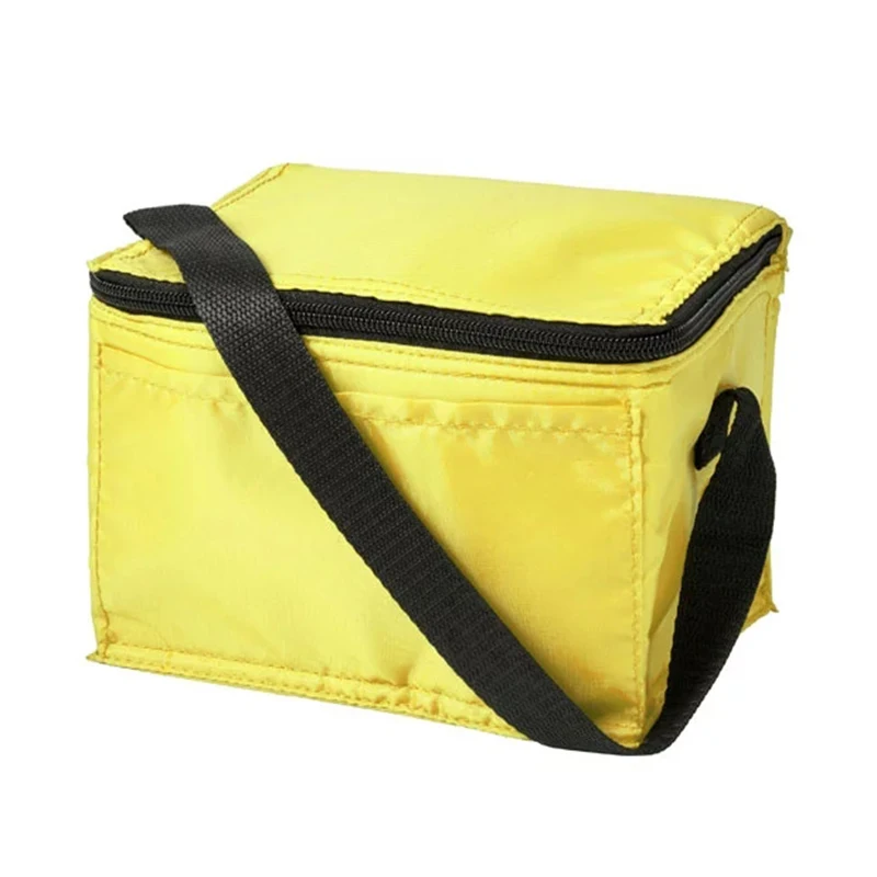 Promotional 6 Cans Thermal Cooler Bag With Logo Isothermal Insulated