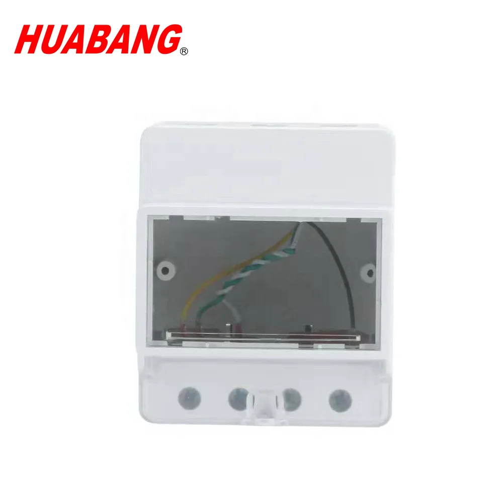 4P Din Rail Mounting Meter Case for Electricity Energy Enclosure