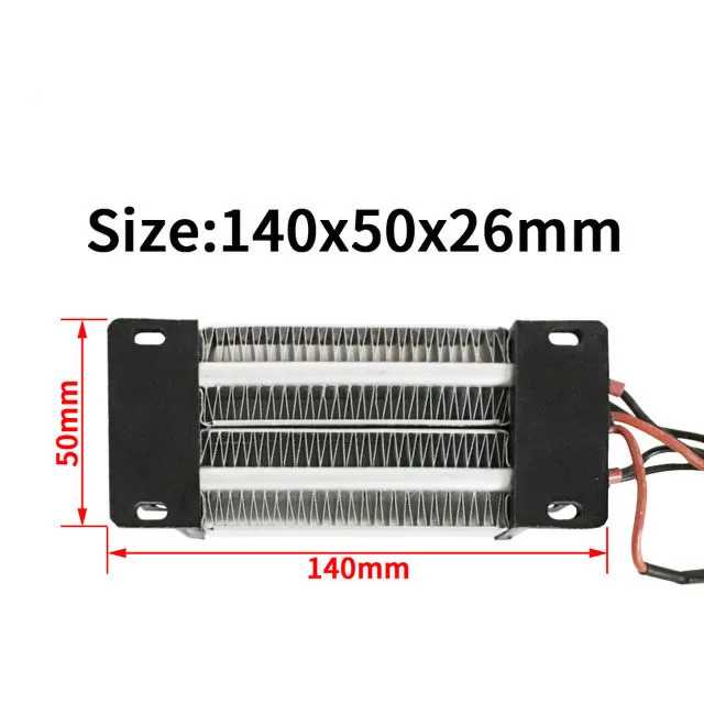 Chauffage D’armoire électrique 120-240V – Élément En Aluminium, Constante Température, Montage Sur Rail DIN