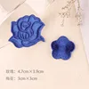 B4r-a-1-5 dark blue-self-adhesive rose flower