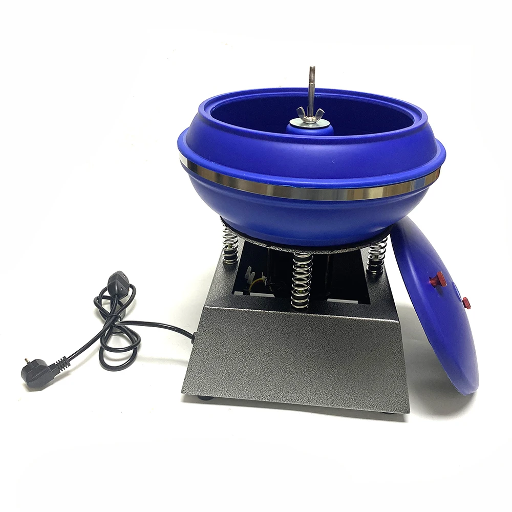 joia de 12 polegadas que faz a ferramentas a grande secadora de roupa vibratório Jewelry Polishing Machine