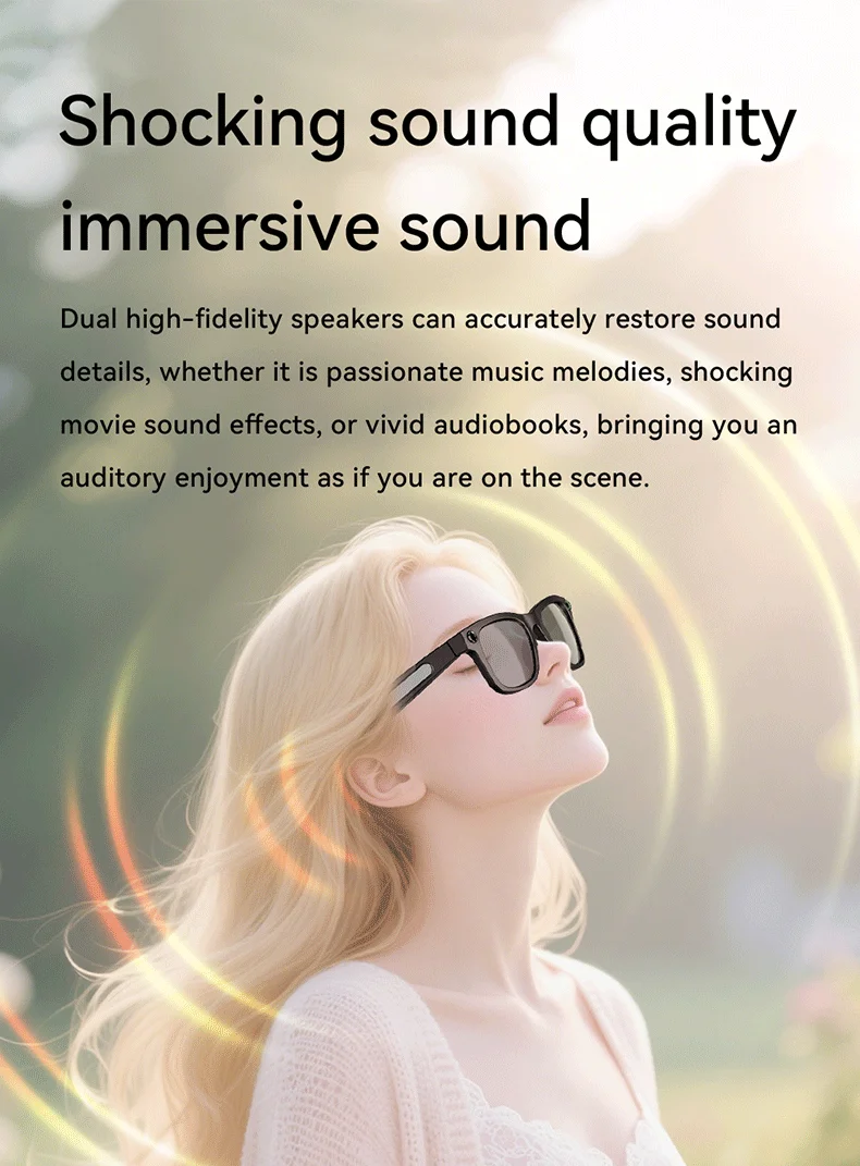 If you are searching for a supplier of a product with perfect quality control and highly competitive prices, which gives you an advantage in expanding your local market, then contact us now!  Competitive suppliers of  SANVNET 2025 Smart Glasses 270mAh BT Call 8MP Camera 4K Wi-Fi Transfer Sunglasses Audio Record AI Smart Wearable Headset IP65