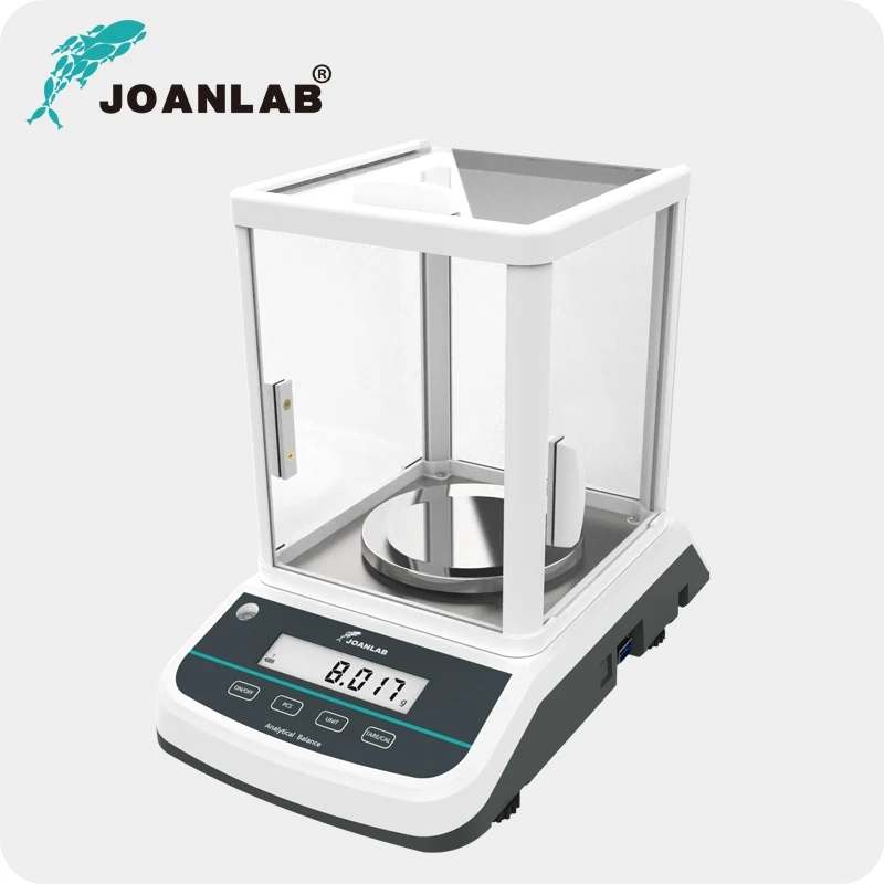 U.S. Solid 110 x 0.0001g Analytical Balance - Density and Dynamic Weighing,  0.1 mg Lab Balance Digital Precision Scale