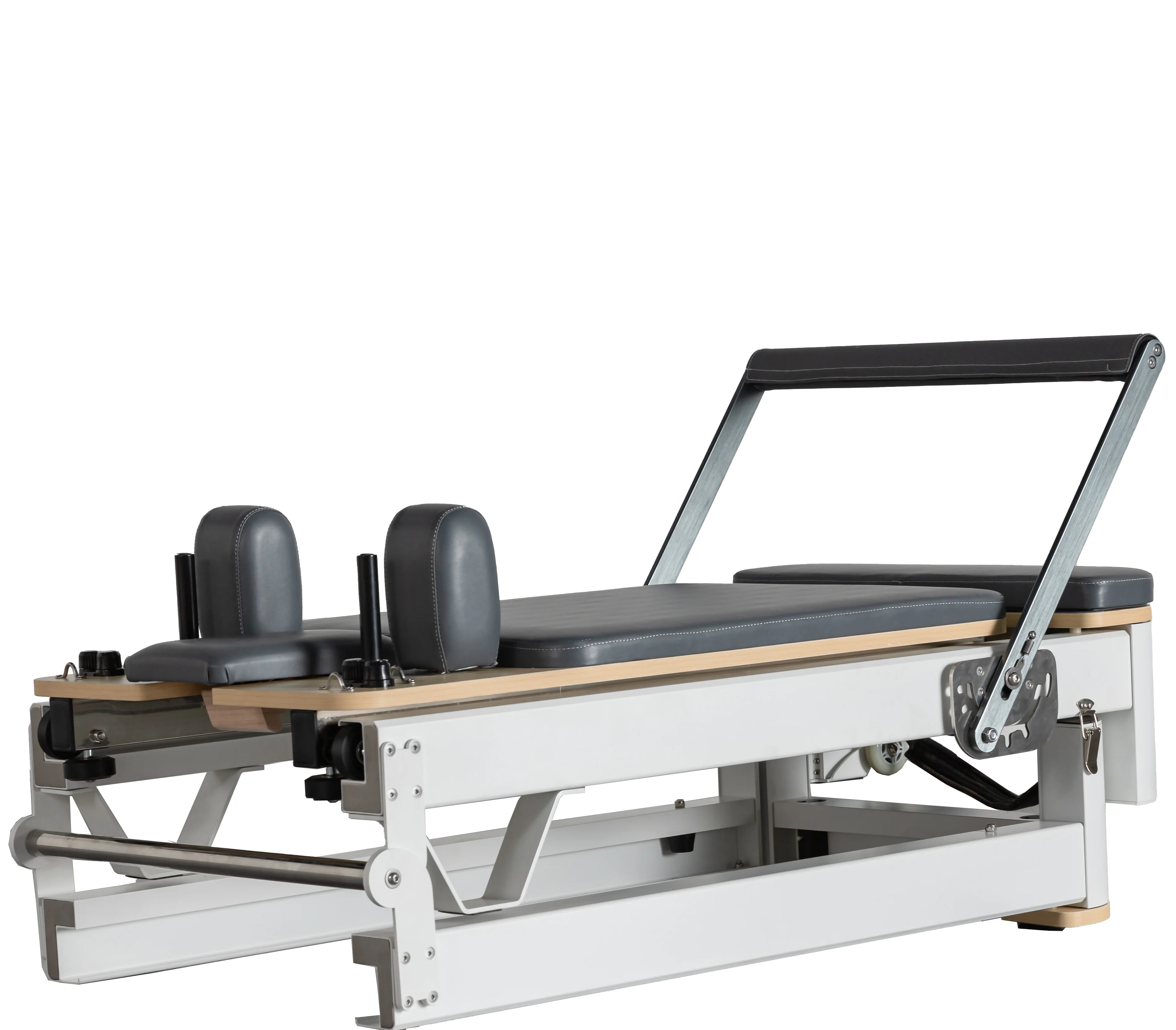 New Innovations Pilates Reformer Aluminum Adjustable Footbar Pilates ...