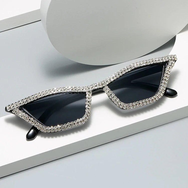Vintage Women Crystal Disco Dancing Oculos Feminino  display picture 1