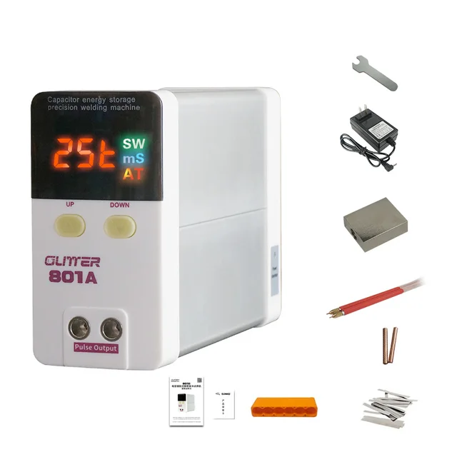 Glitter  801A Capacitor Energy Storage Pulse Welding Machine portable spot welder