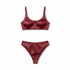 Wholesale Sexy Panties with 18 Years Manufacturing Minimalist Wireless Scoop Neck Sexy Underwear Women Lingerie for Fashion