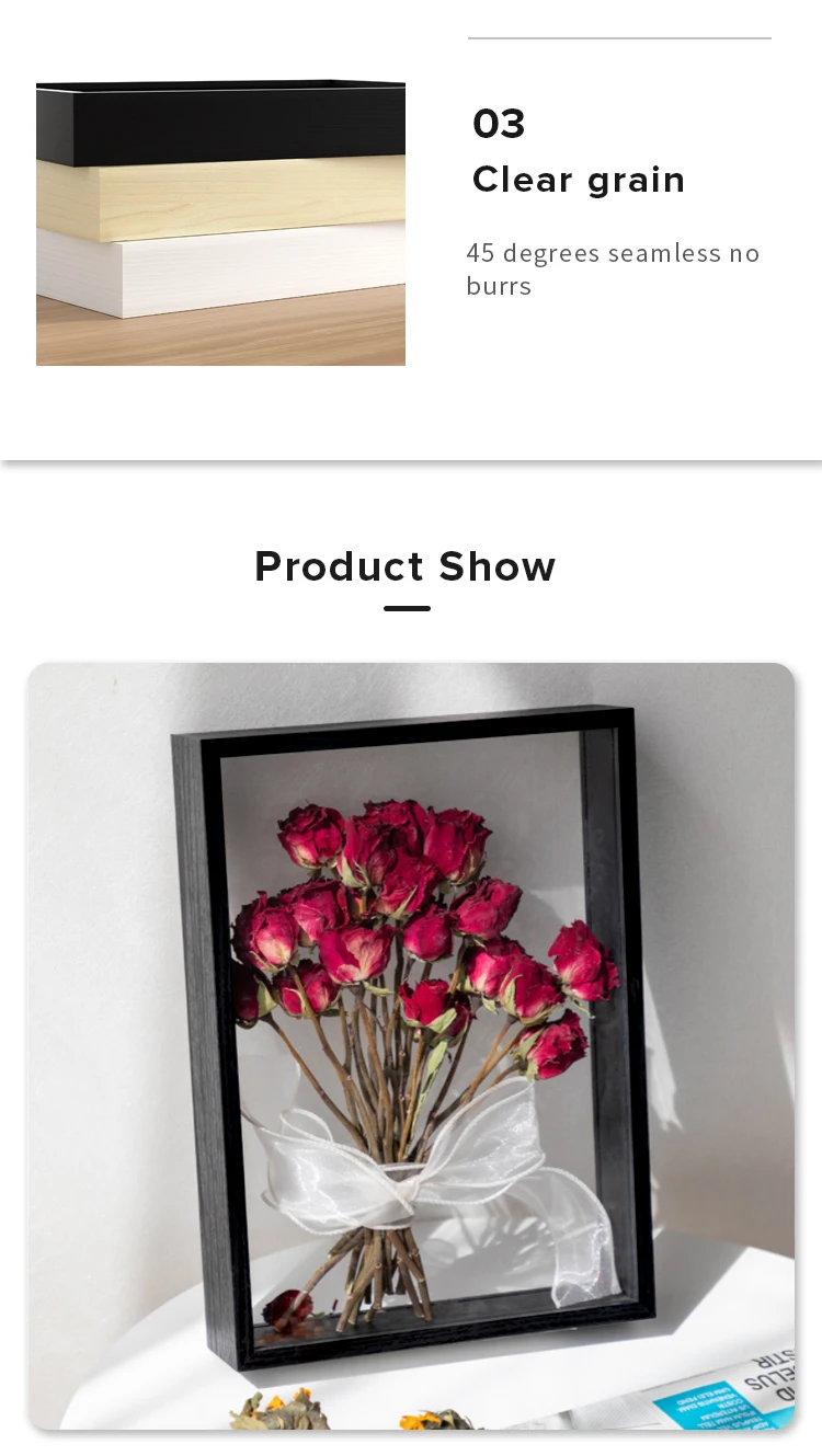 Double Sided Shadow Box Frames With Glass Acrylic Shadow Box Frames