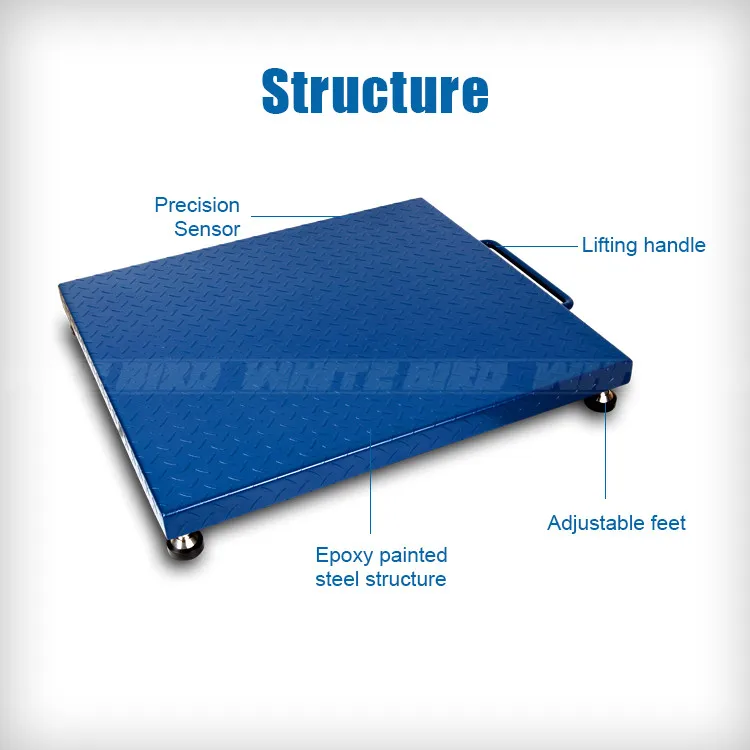 Small Scales Scale Set Weigher Truck Smart Floor 600kg Display Electric Price Shipping Pallet Animal Whitebird Weighbridge