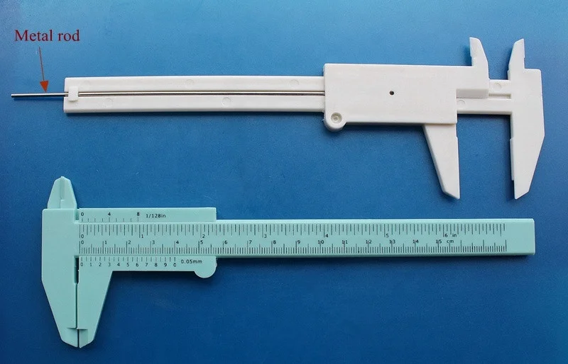 150mm Cheap Plastic Vernier Caliper Slide Caliper