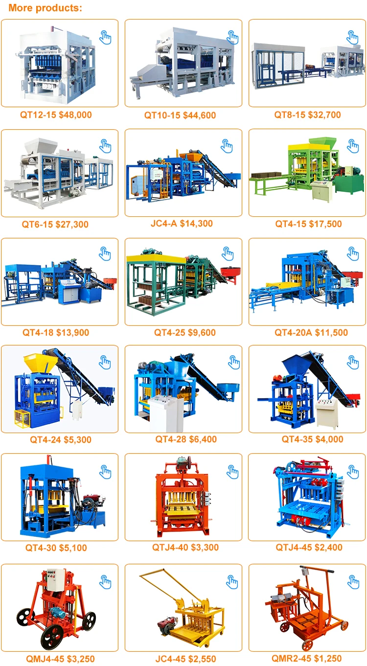 Qt445 Brick Making Machine South Africa Buy Brick Making Machine,Brick Making Machine South