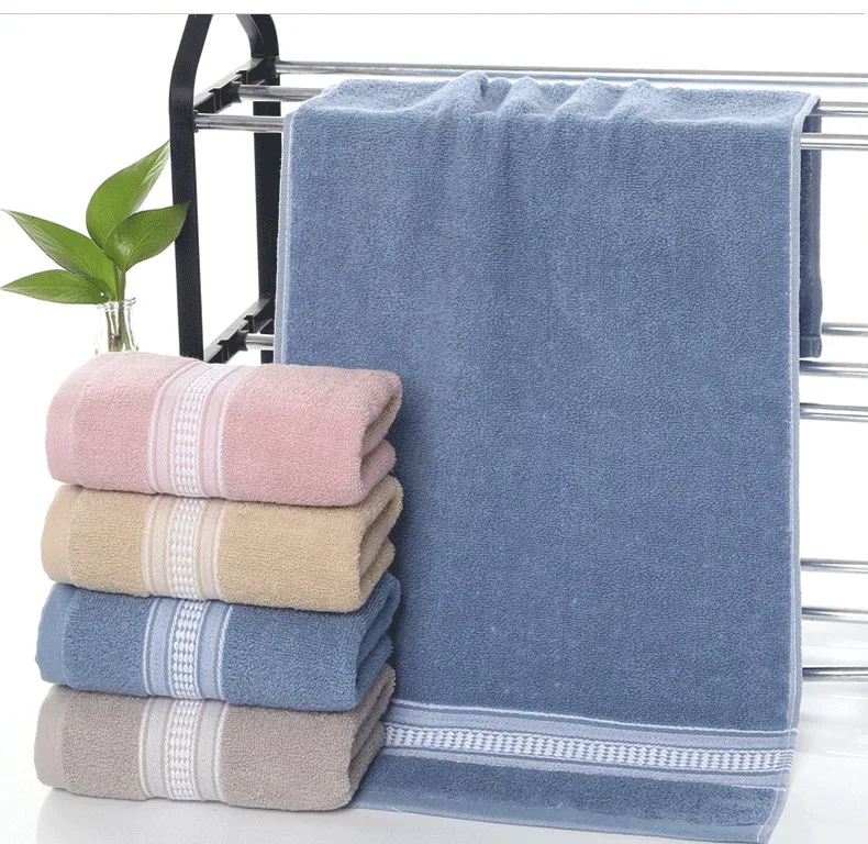 Hot factory direct sales customized home-hotel 100% pure cotton thick hand towel factory