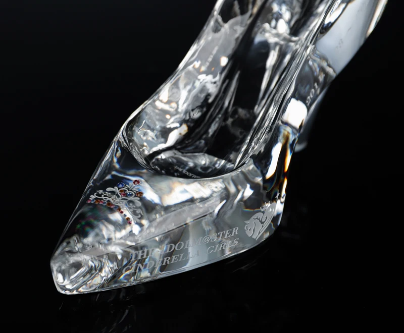 product luxury wedding home souvenir crystal high heels shoe model shopping mall window display k9 crystal decoration gift-36