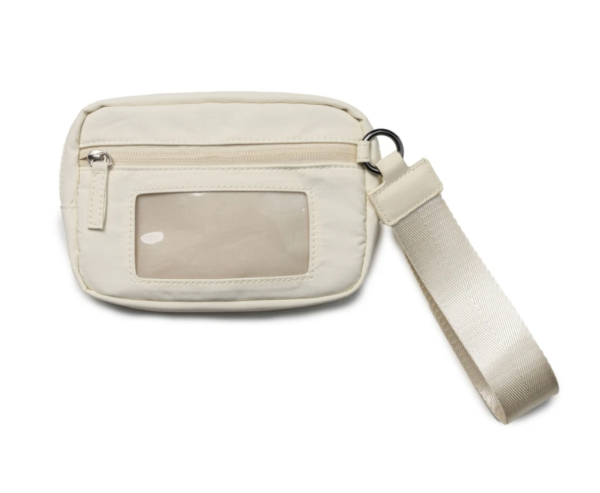 Wholesale Nylon Quilted Wallet Zipper Portable Lightweight Polyester  Purse Travel Credit Card Phone Organizer Various Colors