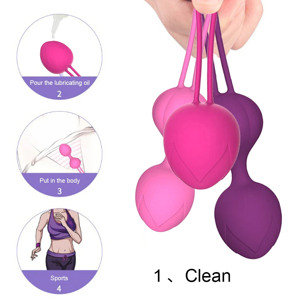 3 Set Silicone Vibrating Love Egg clitoral Cherry Kegel Ball Women Sex Toys  Tight Exercise Kegel Balls| Alibaba.com