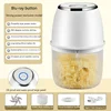 White - 350ML PP+6 blade cutter
