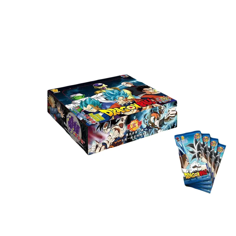 DBZ Super Collection Cards Anime Character Board Game Rare Cards Table Playing Game Printing Double Side