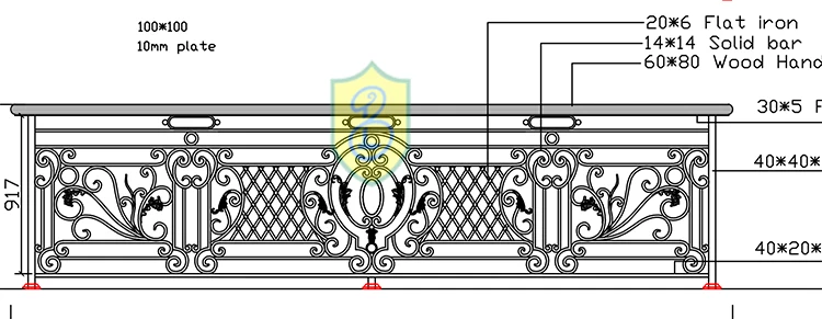 Custom Wrought Iron Stair Railing Designs - Durable & Stylish