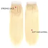 613 4x4 lace closure Straight