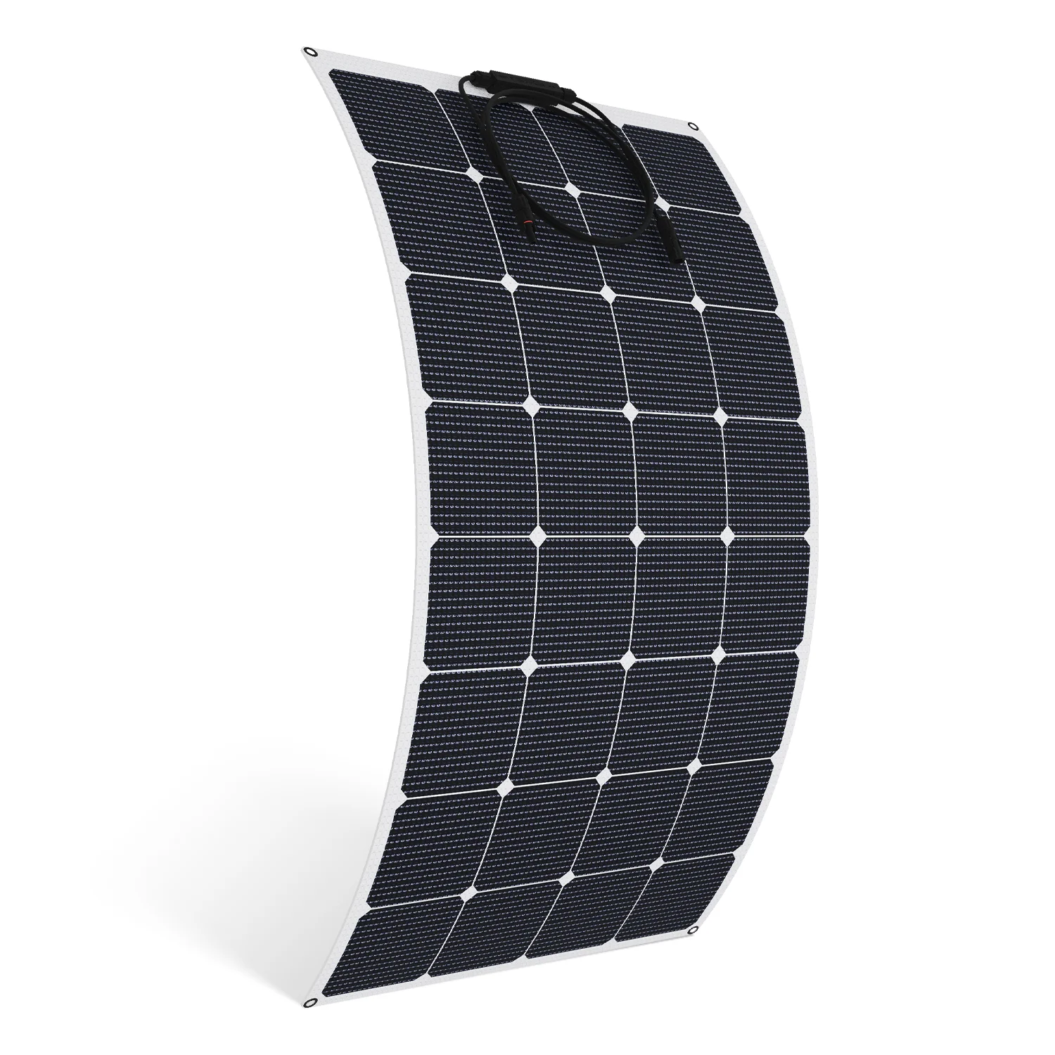 New Style 18V 100W 110W Flexible Solar Panel with Grid Surface SunPower Monocrystalline Cell NEW ETFE Technology