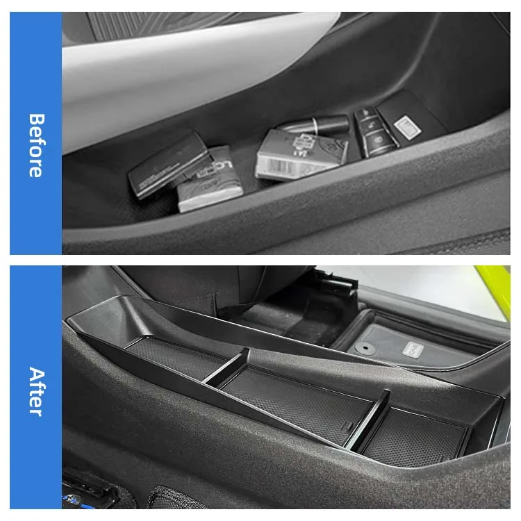 Upper Central Control Storage Box ABS Car Console Organizer Fashionable Car Organizers For BYD Seagull 2024 manufacture