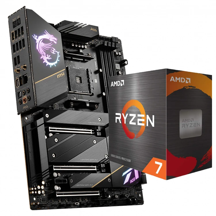 MSI MEG X570S ACEMAX使用済みマザーボードはRyzen55600 G 5600X R7 5700G 5800X R9 5900X  5950XCPUをサポートAM4ソケット用