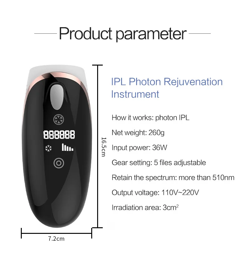 ipl hair removal 85 5