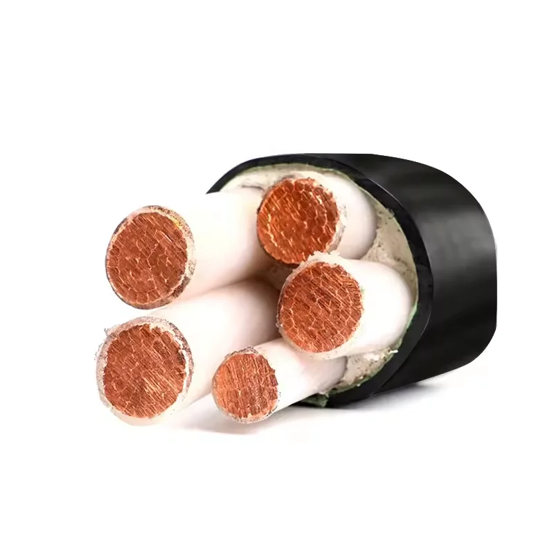 YJV YJV22 YJV23 4 n&uacute;cleos 70mm 95mm 120mm 0,6/1KV cobre XLPE cobre cable de alimentaci&oacute;n subterr&aacute;neo