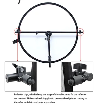 Yiscaxia Extendable Boom Arm Bar for Boom Stand, Max 170cm Long Reflector Holder, Lighting Mount With Universal Stud Adapter product image