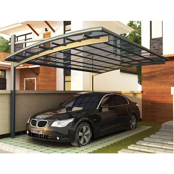 Aluminum Metal Carports With Arched Roof Carport Sun Shade ...