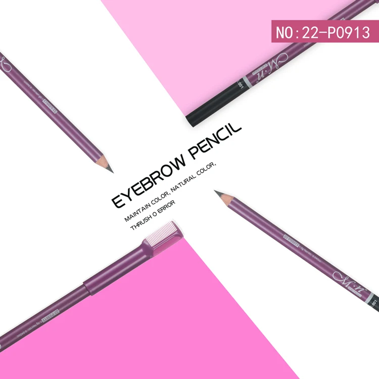 Menow P09013 хорошее качество водонепроницаемый карандаш для бровей с кисточкой химический