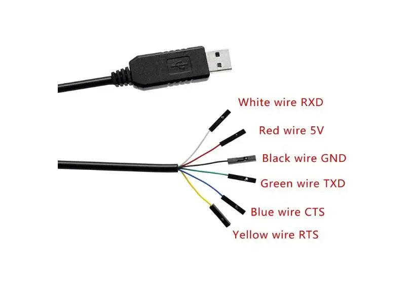 Ftdi Ttl-232r-3v3,Ftdi Ft232rl Adapter Module Usb To Serial Cable ...