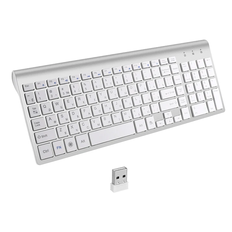 Ergonomic Full Size Wireless Keyboard For Ipad Oem Available - Main Image