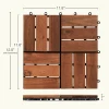 dark --12 slats pattern