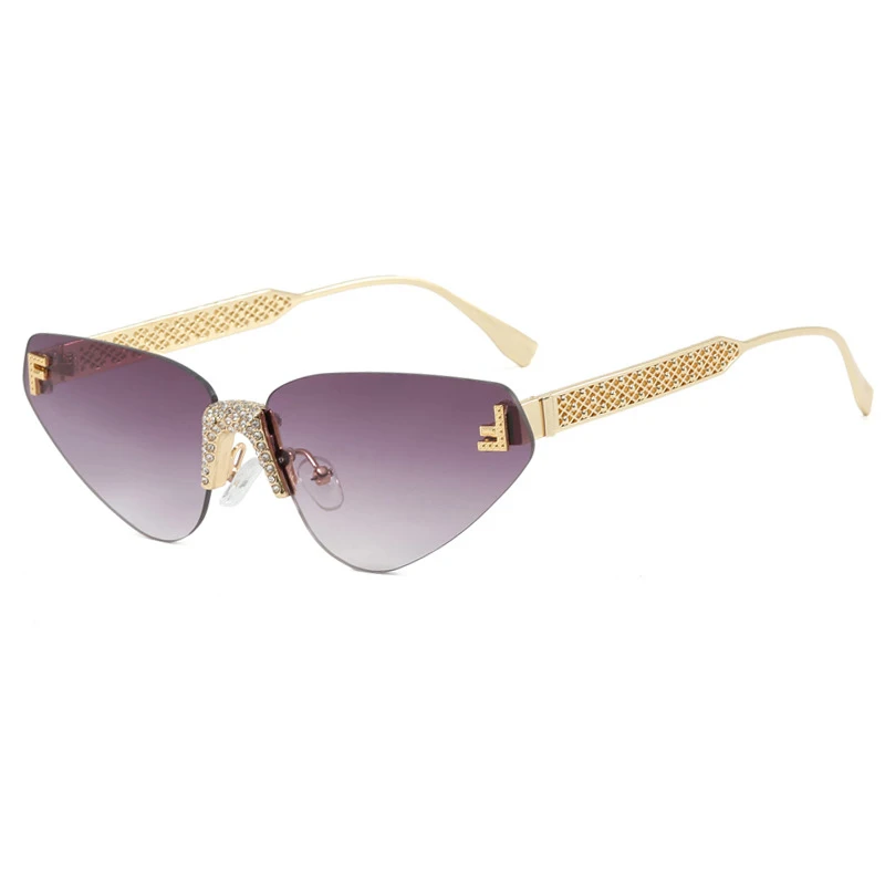 2024 Luxury Cat Eye Sunglasses for Women - UV400 Protection