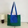 Green, blue, and pink