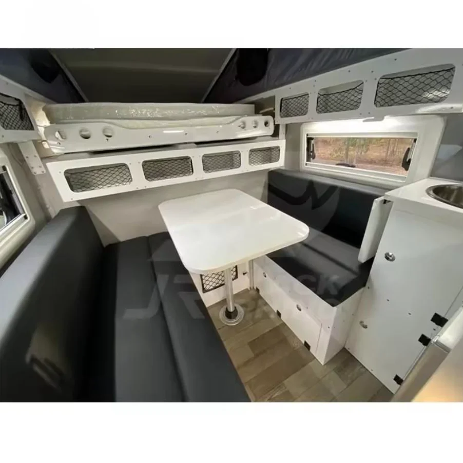 Customizable New Slide in Design Pickup Truck Camper Made of Durable Aluminum Travel Trailer