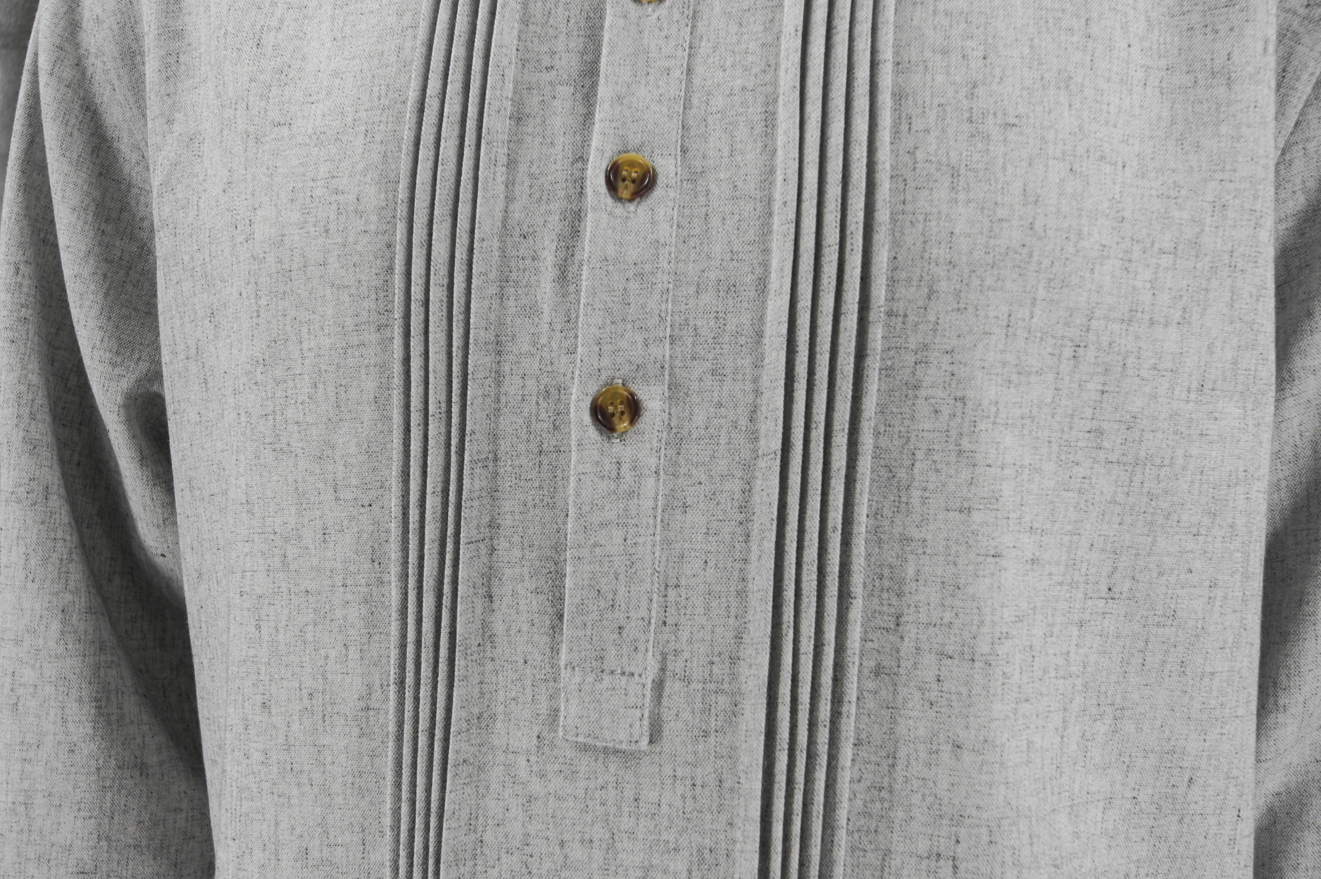 Modern Arab Thobe Shirt for Men Long Muslim Robe Simple Style Islamic Clothing for Daily Prayer & Business