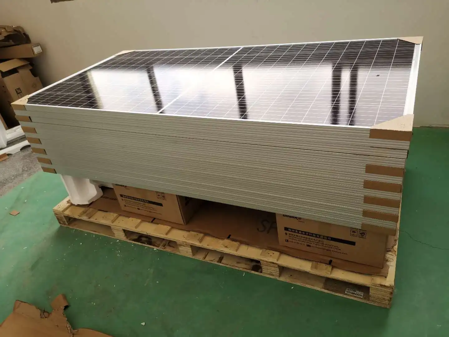 太阳能电池板trinasolar单晶蜂蜜tsm-de06m(ii) 切成两半,mbb,340w