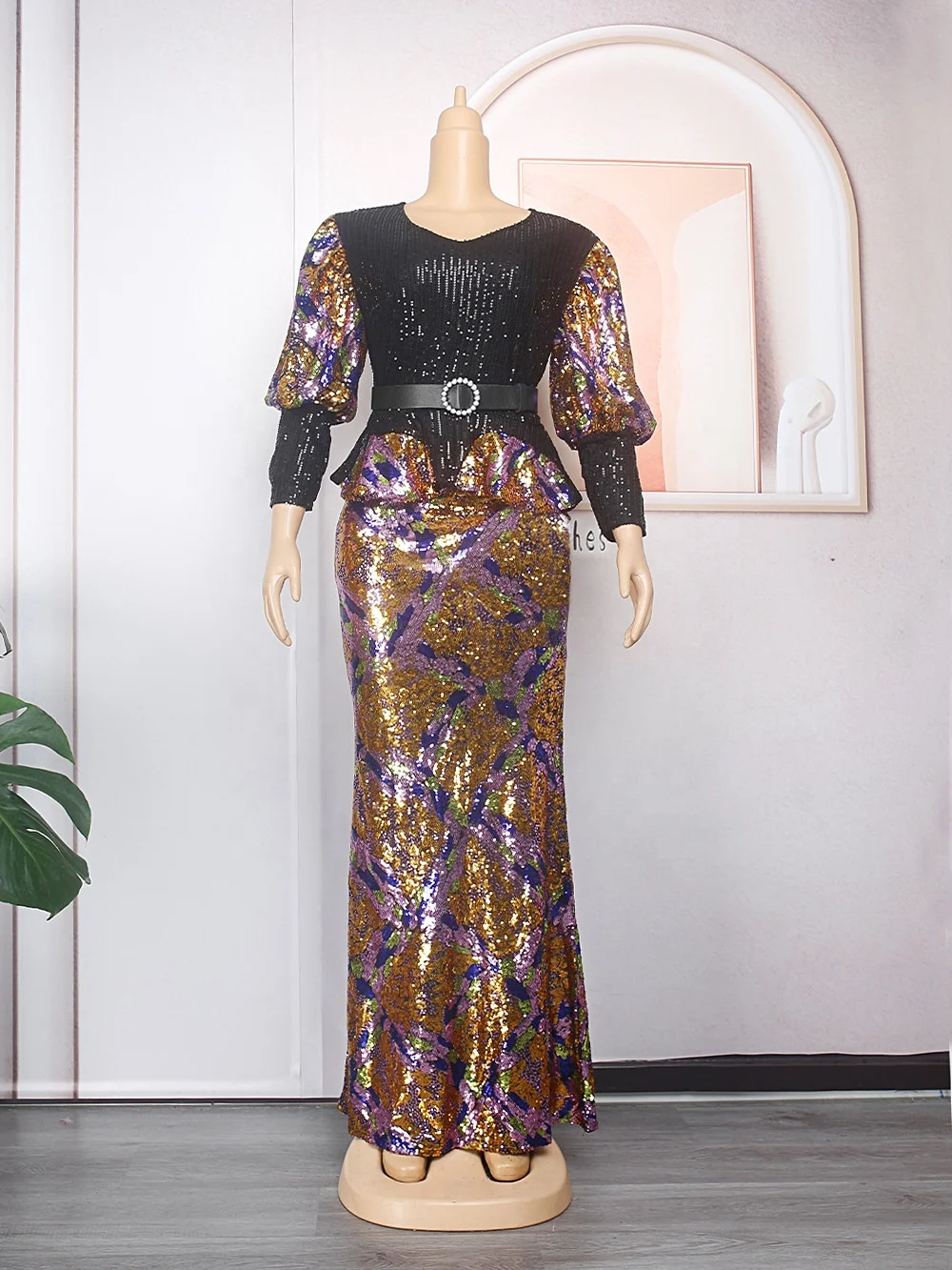 clubwear long maxi dress Elenor Maxi Dress main image 1