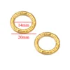 Small semicircle-20mm gold