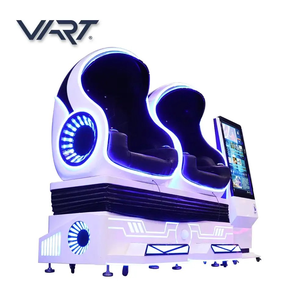 3Dof Platform Virtual Reality Capsule Simulator 9D VR Egg Chair