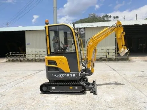 Cheap Price  Mini 2 Ton Remote Control Excavator YC18-8 with Spare Parts for Sale