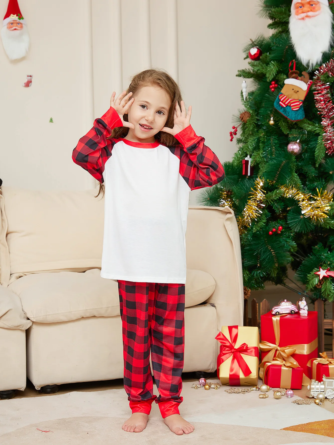 2024 Christmas Pajamas Family Puppy Pajamas For Small Dogs Sublimation ...