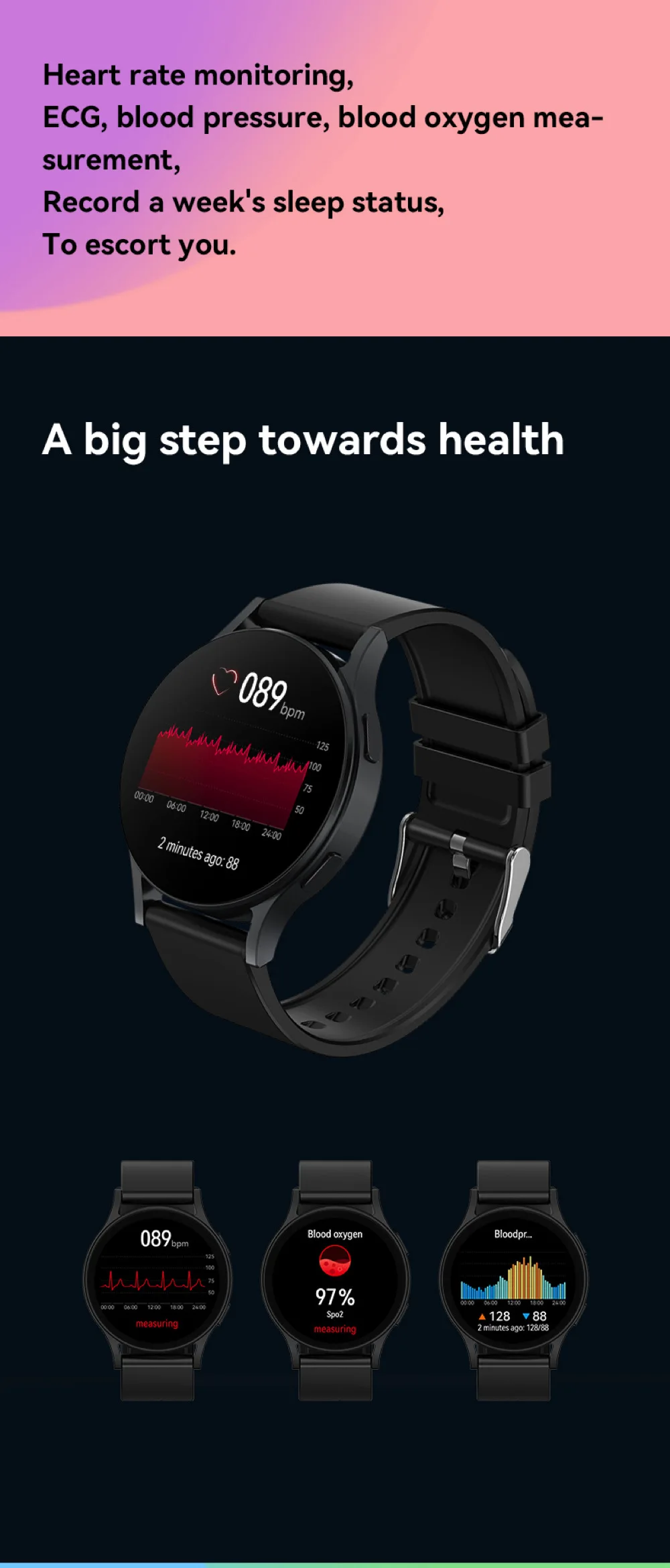 Smart Watches for Men Women BT Call Feature Health Fitness Sports Reloj Smart Watch Metal Luxury Watches K56 Sport