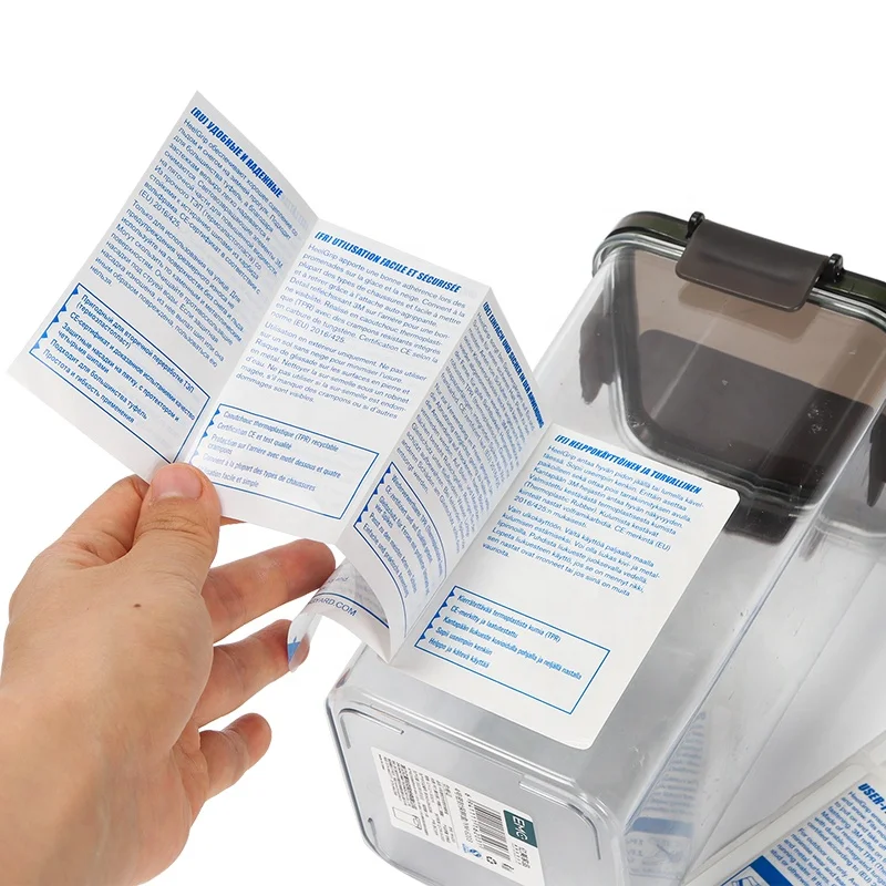 Custom Logo 2 Layers Label Vinyl Adhesive Peel Off Double Layered Sticker Label Double Layer Booklet Sticker