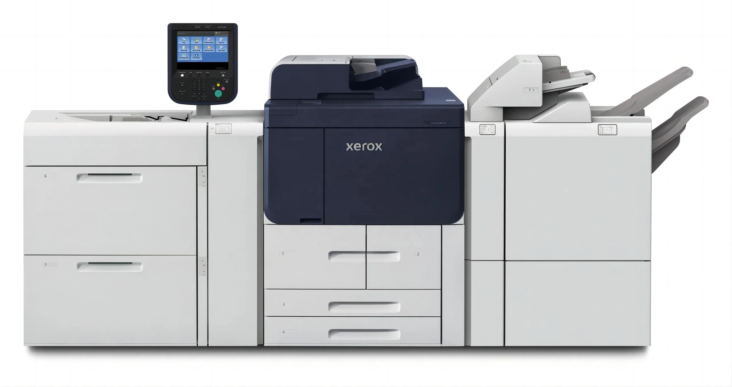 Floor-standing A3 Multifunctional Printer with Tray Feeder Paper Finisher for Xeroxs Copier Primelink B9100