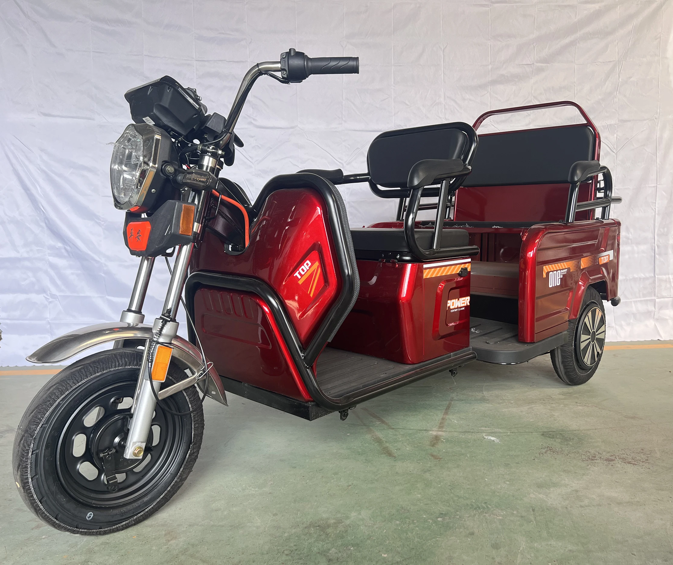 チャン・リー3輪バイクモバイルバイク商用電動三輪車大人用モト