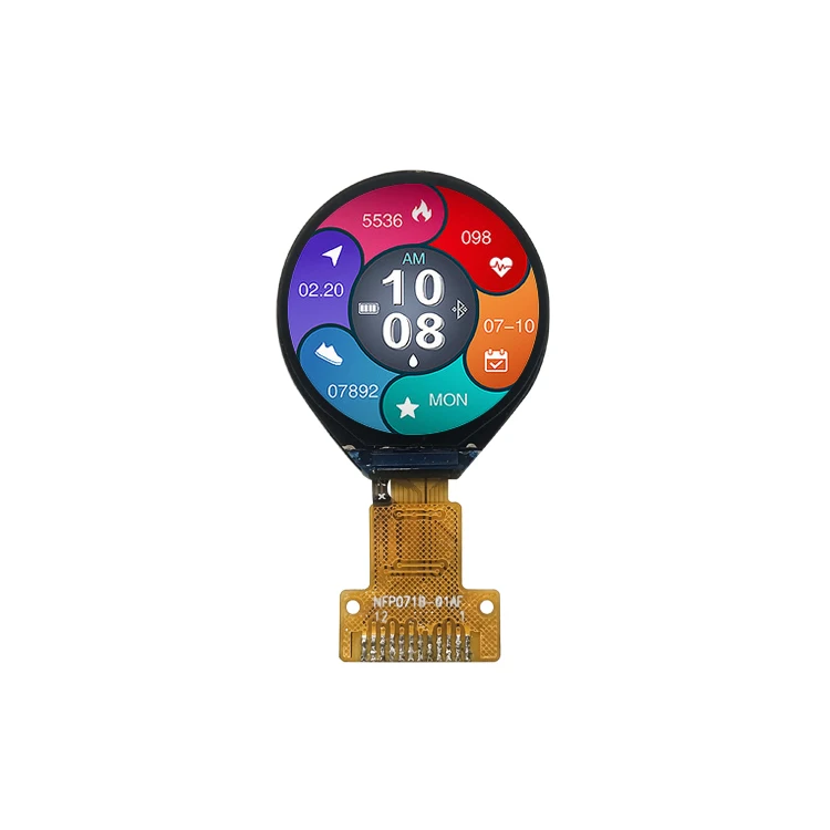Smallest Round LCD Display - 0.71 Inch 160*160 SPI Screen